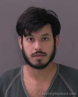 Mugshot of Miguel Angel Diaz booked in Bell County, Texas on August 3, 2026