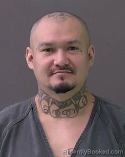 Mugshot of Jilberto Jaimes booked in Bell County, Texas on August 5, 2026