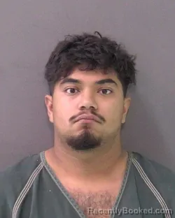 Mugshot of German Junior Garza booked in Bell County, Texas on August 6, 2026