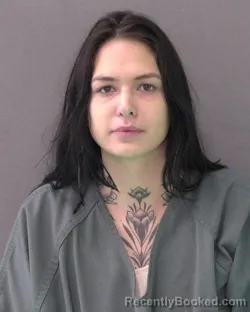 Mugshot of Arielle Raven De Bord booked in Bell County, Texas on August 7, 2026