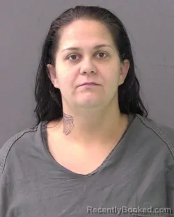 Mugshot of Brittany Rebecca Priestley booked in Bell County, Texas on August 7, 2026