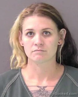 Mugshot of Kylie Dawn Brannan booked in Bell County, Texas on August 7, 2026