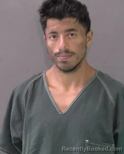 Mugshot of Daniel Angel Hernandez booked in Bell County, Texas on August 8, 2026