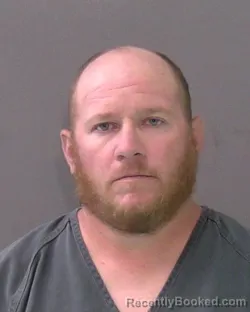 Mugshot of Joshua Ray Cox booked in Bell County, Texas on August 8, 2026