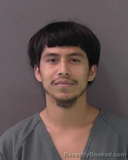 Mugshot of Efrain Ezequiel Jimenez booked in Bell County, Texas on August 8, 2026
