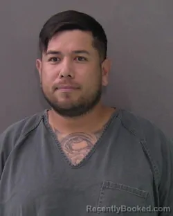 Mugshot of Oswaldo Isais booked in Bell County, Texas on August 8, 2026