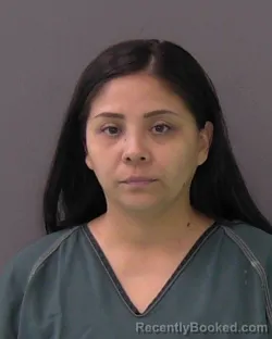 Mugshot of Mari Cruz Gonzalez booked in Bell County, Texas on August 8, 2026