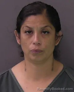 Mugshot of Maria Louisa Campos booked in Bell County, Texas on August 12, 2026