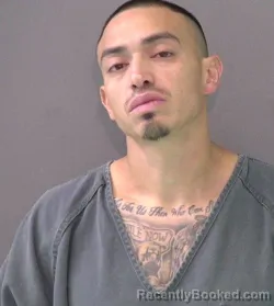 Mugshot of Orlando Garza booked in Bell County, Texas on August 12, 2026