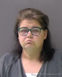 Mugshot of Nicole Anthony booked in Bell County, Texas on August 14, 2026