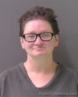 Mugshot of Courtney Ann Brummett booked in Bell County, Texas on August 18, 2026