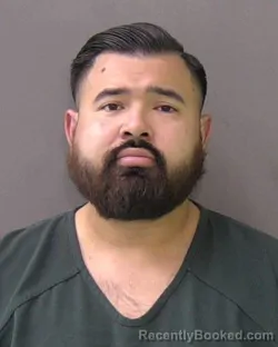 Mugshot of Cristian Alexander Duran booked in Bell County, Texas on August 20, 2026