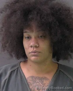 Mugshot of Janaya Agustine Hayes booked in Bell County, Texas on August 20, 2026