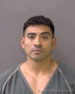 Mugshot of Roberto Mendez booked in Bell County, Texas on August 21, 2026