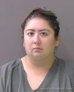Mugshot of Angel Yasmine Cruz booked in Bell County, Texas on August 21, 2026