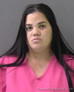 Mugshot of Lisbet Sotelo Perez booked in Bell County, Texas on August 22, 2026