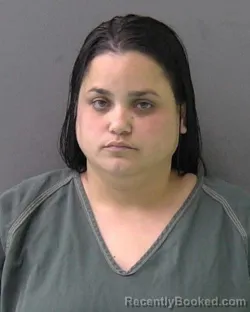 Mugshot of Arletty Rosello Moran booked in Bell County, Texas on August 22, 2026