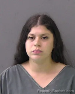Mugshot of Skylee Blue Kailyn Delacruz booked in Bell County, Texas on September 17, 2026