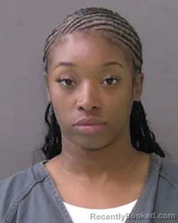 Mugshot of Daisha Deshay Marzett booked in Bell County, Texas on September 20, 2026