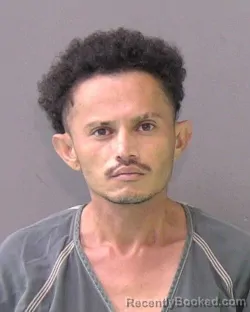 Mugshot of Franklin Ortiz booked in Bell County, Texas on September 23, 2026