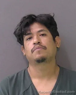 Mugshot of Gerardo Najera Manjarrez booked in Bell County, Texas on September 30, 2026