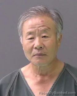Mugshot of Manbum Choi booked in Bell County, Texas on September 30, 2026