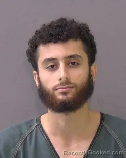 Mugshot of Moad Boti El Hassani booked in Bell County, Texas on October 1, 2026