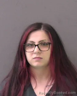 Mugshot of Anastasia Catherine Csizmesia booked in Bell County, Texas on October 3, 2026