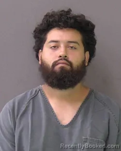 Mugshot of Rene Ivan Junior Trevino booked in Bell County, Texas on October 3, 2026