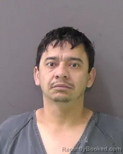 Mugshot of Cristian Mancia Rivera booked in Bell County, Texas on October 7, 2026