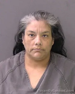 Mugshot of Amanda Marie Moreno booked in Bell County, Texas on October 8, 2026