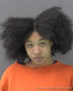 Mugshot of Ashanti Ariann Carter booked in Bell County, Texas on October 8, 2026