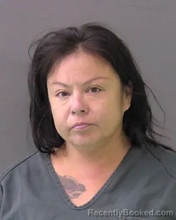 Mugshot of Angela Marie Cerda booked in Bell County, Texas on October 9, 2026