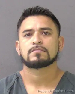 Mugshot of Eduardo Alberto Uribe booked in Bell County, Texas on October 23, 2026