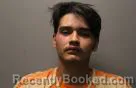 Mugshot of AIDEN LEONEL PLESENT ROJAS booked in Dodge County, Nebraska on May 12, 2026