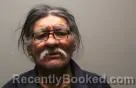 Mugshot of DENNIS LARRY GHOSTBEAR booked in Dodge County, Nebraska on May 21, 2026