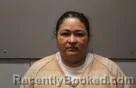 Mugshot of Dilcia Esmeralda Romero Ponce booked in Dodge County, Nebraska on July 31, 2026