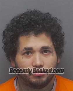 Booking photo from Bexar County, Texas