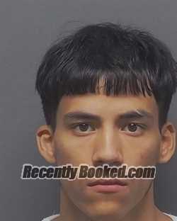 Booking photo from Bexar County, Texas