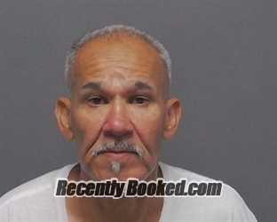 Booking photo from Bexar County, Texas