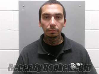 Booking photo from Bexar County, Texas