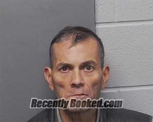 Booking photo from Bexar County, Texas
