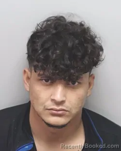 Mugshot of EVIER I PADILLA-PINEDA booked in Bexar County, Texas on March 7, 2026