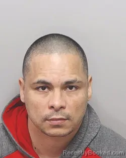 Mugshot of FRANK ARNULFO ALDANA booked in Bexar County, Texas on March 9, 2026