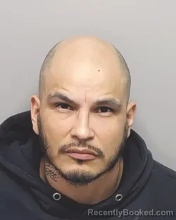 Mugshot of FELIPE III SAUCEDO booked in Bexar County, Texas on March 9, 2026