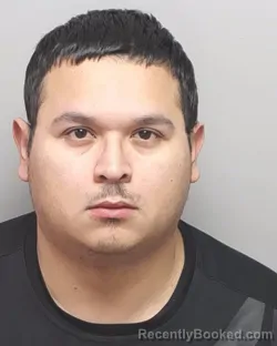 Mugshot of RAUL JR MARTINEZ booked in Bexar County, Texas on March 10, 2026