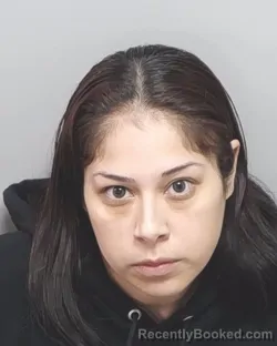 Mugshot of DARIELA ZERTUCHE booked in Bexar County, Texas on March 10, 2026