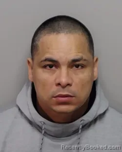 Mugshot of FRANK A ALDANA booked in Bexar County, Texas on March 12, 2026