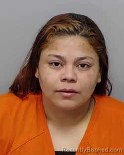 Mugshot of GABRIELA I FUENTES-PAZ booked in Bexar County, Texas on March 13, 2026