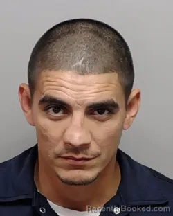 Mugshot of RICKY MONTOYA booked in Bexar County, Texas on March 14, 2026